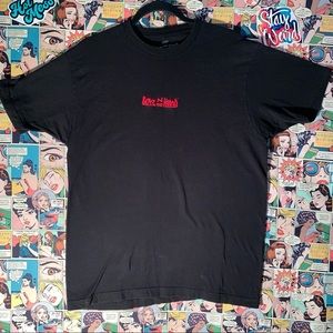 Vintage Boyz N The Hood Red Embroidered Logo Black T-Shirt 90s Movie Tee